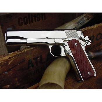 WE COLT 1911 SILVER Airsoft Tabanca