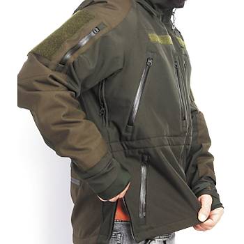 Orginal Yakın Koruma Softshell Ceket Yeşil