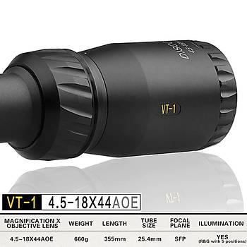 Discovery VT-1 4.5-18X44AOE MD SFP IR-MIL