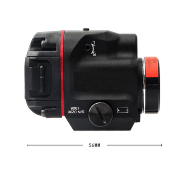 Taktik TLR8 LED El Feneri + Kırmızı Lazer Sight Combo