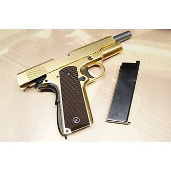 WE M1911 FULL METAL-24K Gold Plated Altın Kaplı Airsoft Tabanca
