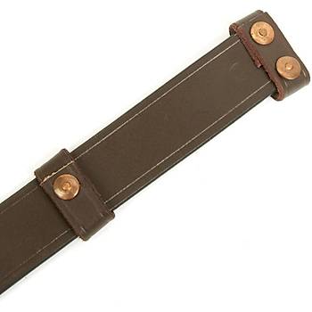 British LEE ENFIELD Leather Rifle Sling Deri Askı Kayışı