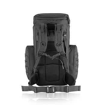 Taktik Askeri Molle Çanta Siyah 70LT+ 15 LT
