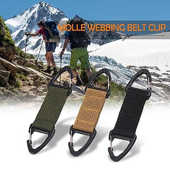 Molle keychain hooks