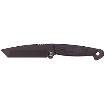 Turq Gear Wolf Tanto Cubic G10 Black Sleipner Graphite Black