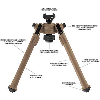 Us Magpul Bipod Coyote atal Ayak