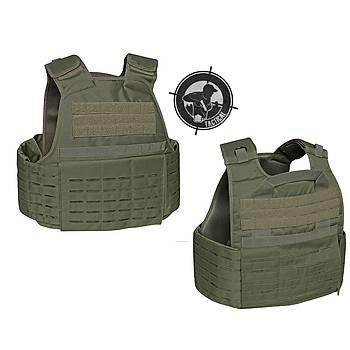 US TACTCAL LASER CUT CARRIER VEST OLVE
