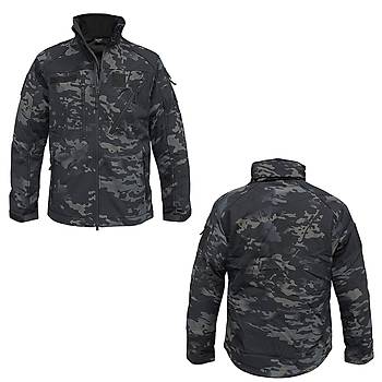US SOFTSHELL BLACK MULTICAM