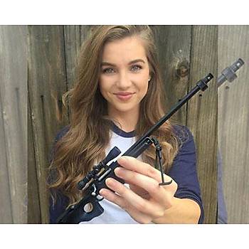 Minyat�r Black Sniper Gun Maket