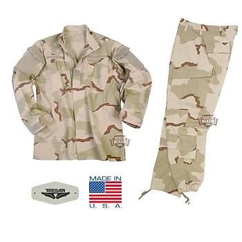 TEESAR ACU RIPSTOP DESERT CAMO UNIFORM