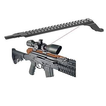 AK47/AK74 Optics Picatinny optikler için tam boy ray