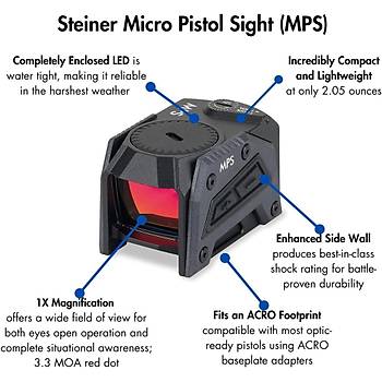 Steiner MPS Micro Pistol Sight