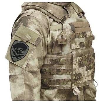 Cordura Kumaş Baskı Tactic Siyah Bere Peç