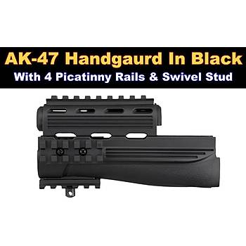 AK-47 Handguard Black Özel Ray Sistemi
