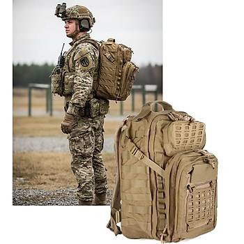 Askeri Taktik S�rt �antas� 40L � CORDURA, �ok G�zl�, Su Ge�irmez, �thal