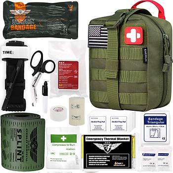 Us Askeri Taktik IFAK Medikal Kit