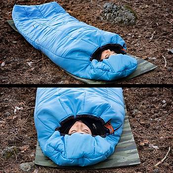 CLIFF GEAR Alpsee 3 Uyku Tulumu Mavi
