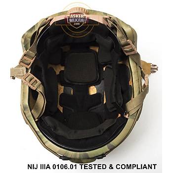 US ISO certified NIJ level IIIA 3A Fast Helmet FG Camo