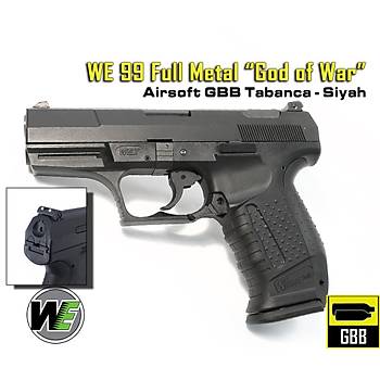 WE 99 FULL METAL WALTHER - Canik TP9 Tipi GBB Tabanca - Siyah