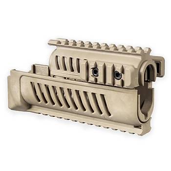 AK 47/74 POLYMER HANDGUARD QUAD RAIL SYSTEM