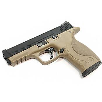 WE BigBird GBB AIRSOFT SmithWesson M&P Replika- Tan (Çöl Rengi)