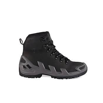 Vaneda Pro Mid Black Nubuk Su Geçirmez Taktik Bot