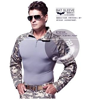 Us Combat Gen3 Tshirt Acu Camo