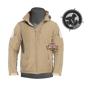 Khaki Softshell Ceket