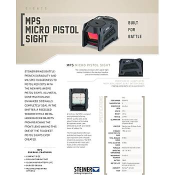 Steiner MPS Micro Pistol Sight