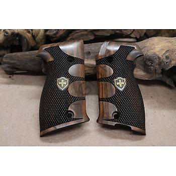 SIG P220 Bottom Magazine Handgun Walnut Grips