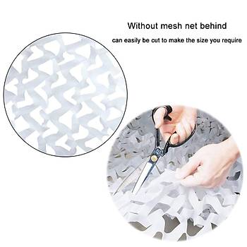 US NETTING KAMUFLAJ AĞ BEYAZ 1.5x10M