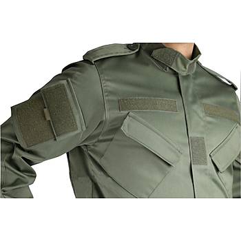 zel Tip Elbise Olive Drab