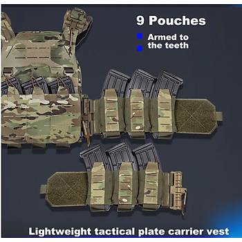 Us Tactical Gen 3 Yeni Nesil Operasyon Yeleği Multi Camo