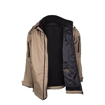 Taktik softshell mont Bej