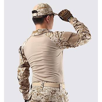 Us Combat Gen3 Tshirt Desert Camo
