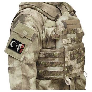 Cordura Kuma Bask Tactic Spartan Punisher Bayrak Pe