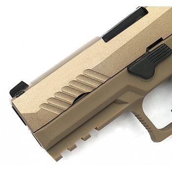 WE Airsoft F18 SIG P320 GBB Airsoft Tabanca - Çöl Rengi