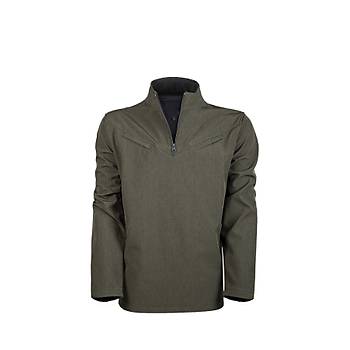 Softshell Uzun Kollu Haki Tshirt