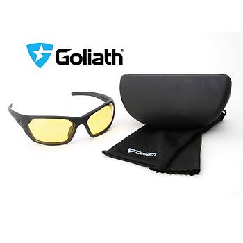 Goliath Tactical Balistik Gözlük Sarı
