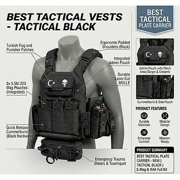 Best Tactical Vests Ranger Green Full Kit Plaka Ta��y�c�