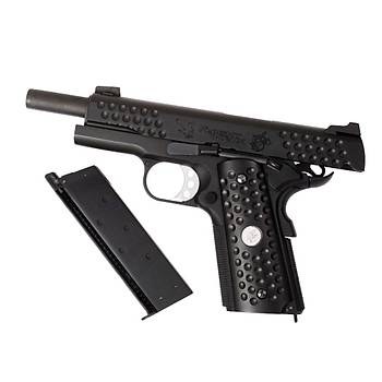 WE 1911 KAC KnightHawk Siyah FULL METAL Airsoft Tabanca