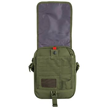 Eu Miles Tactical Lazer Kesim Yardımcı OMUZ ÇANTASI OLİVE