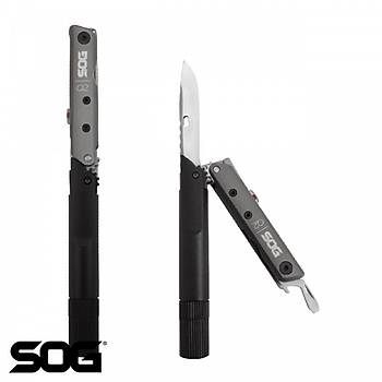 Us SOG ID1011 Baton Q2 Çok Amaçlı Bıçak ve Fener
