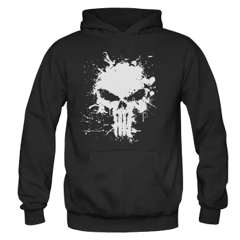 Punisher Taktik Kapşonlu Polar