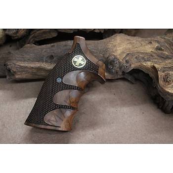Smith&Wesson K-L Frame Squarebutt Handgun Walnut Grips