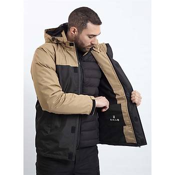 4 IN 1 Tactical Extrem Parka Black/ Coyote