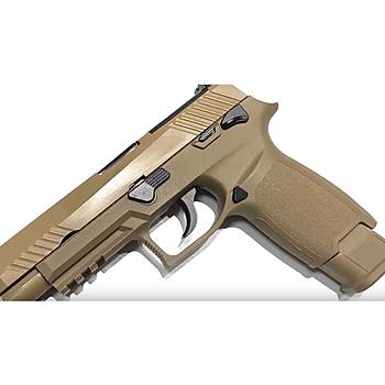 WE Airsoft F18 SIG P320 GBB Airsoft Tabanca - Çöl Rengi