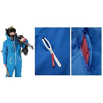 Oneskee One Piece Ski Suits Kayak Tulumu