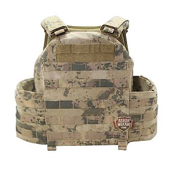 Combat Professional Tactical Plate Carrier Camouflage