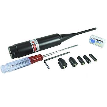 Bore Sight Tüfek Dürbünü Sıfırlama Aparatı Lazerli